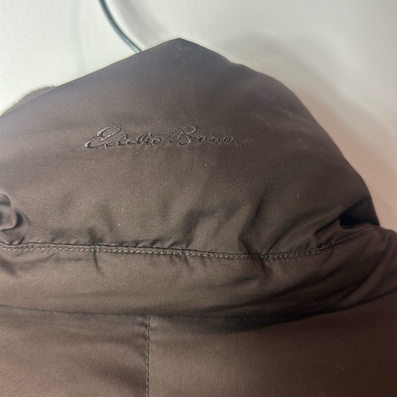 Eddie Bauer Premium Quality Goose Down Brown 2X Coat - Picture 4 of 9